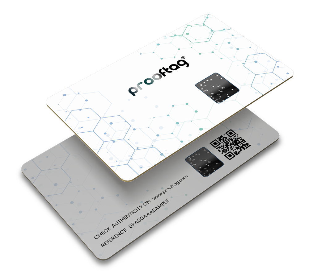 Bubble card® - Sicherheitskarten zur Bekämpfung von Fälschungen