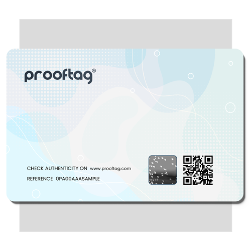 Bubble Card® - Security cards to fight against counterfeiting