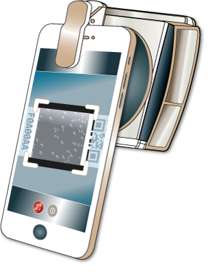 eDMR® (Electronic DIRECT Mobile Reader) to read Prooftag technologies