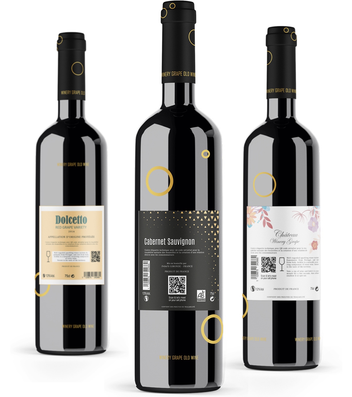 Security solution for wine and spirits