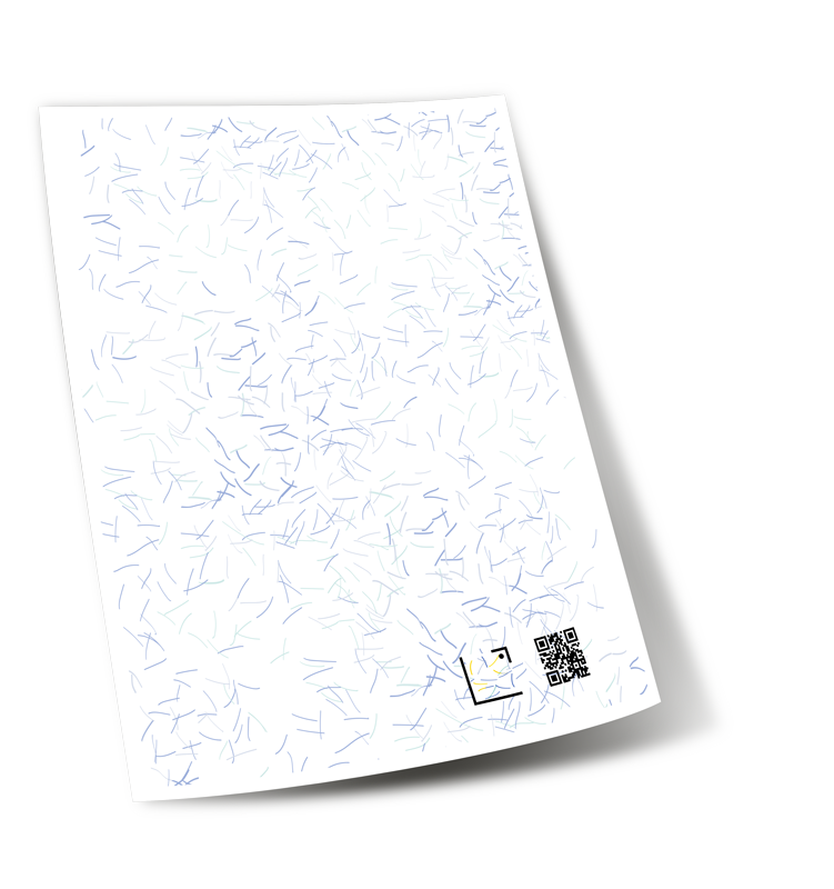 Fibertracker® - secured paper to prove integrity