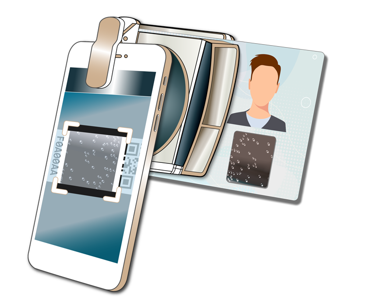 eDMR® (Electronic DIRECT Mobile Reader) for reading Prooftag technologies