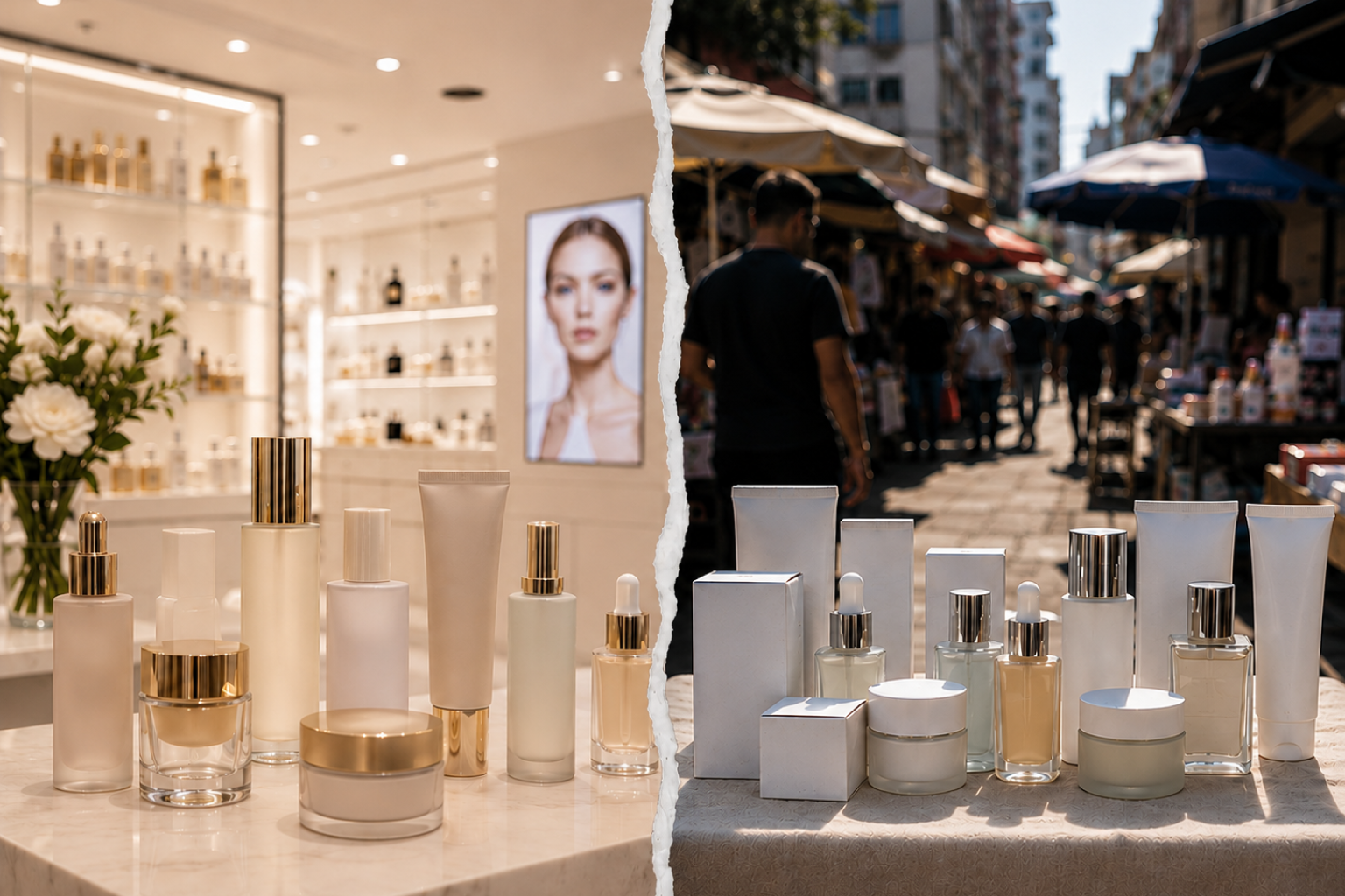 Parallel markets cosmetics